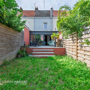 Lambersart – Proche métro et commodités – superbe maison en excellent état avec 3 chambres, grande pièce de vie et jardin