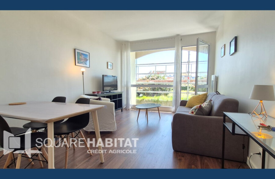 Appartement Studio meublé en rez-de-chaussée Stella Plage