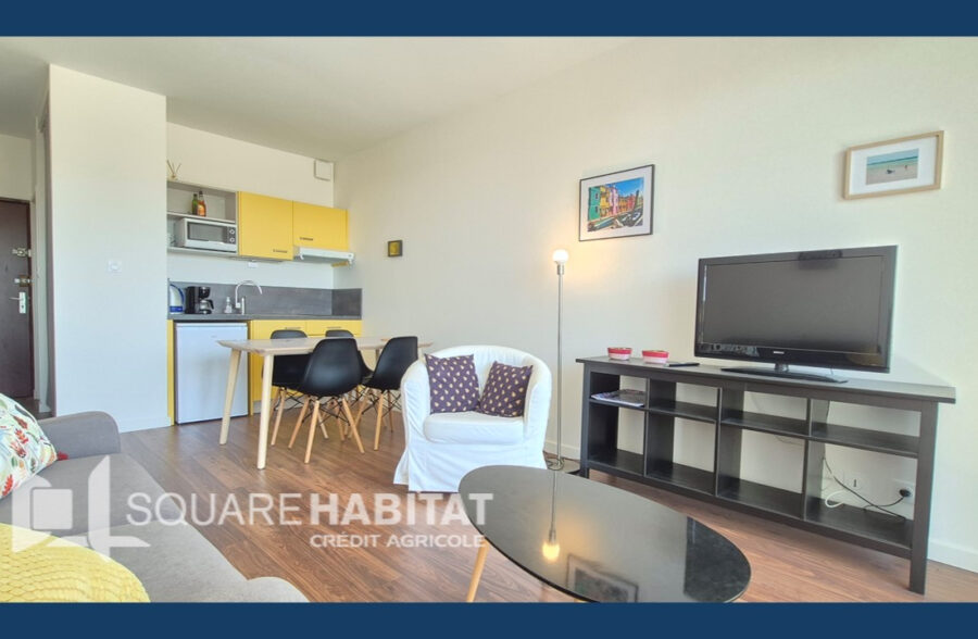 Appartement Studio meublé en rez-de-chaussée Stella Plage