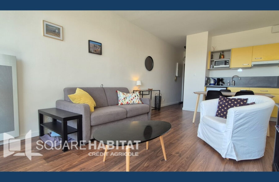 Appartement Studio meublé en rez-de-chaussée Stella Plage