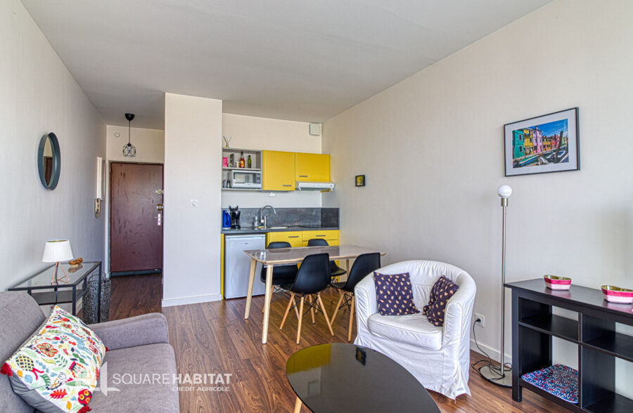 Appartement Studio meublé en rez-de-chaussée Stella Plage
