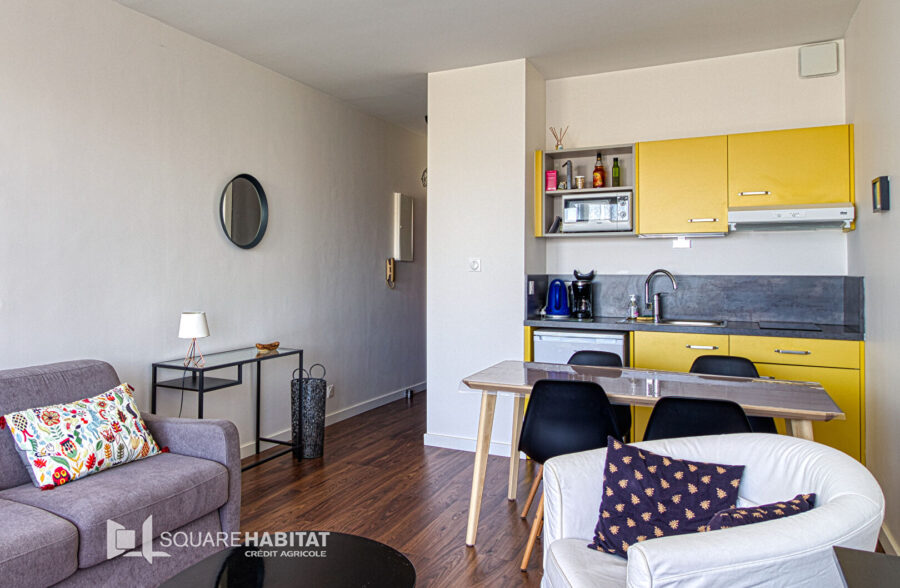 Appartement Studio meublé en rez-de-chaussée Stella Plage