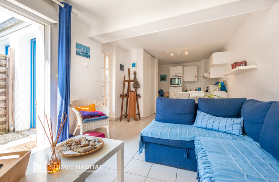 MAISON – 1 CHAMBRE – COIN CABINE – PLACE DE STATIONNEMENT – TERRASSE