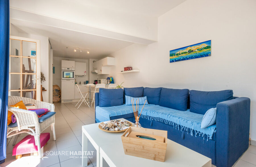 MAISON – 1 CHAMBRE  + COIN CABINE – PLACE DE STATIONNEMENT – TERRASSE