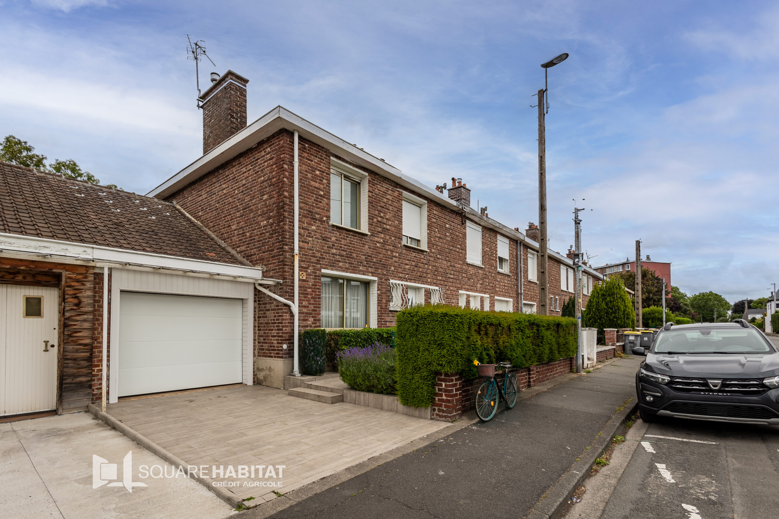 Maison Ronchin semi individuel jardin garage