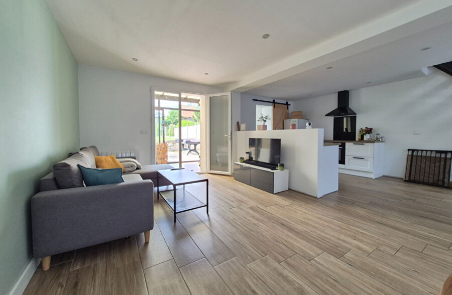 élégante maison rénovée avec jardin