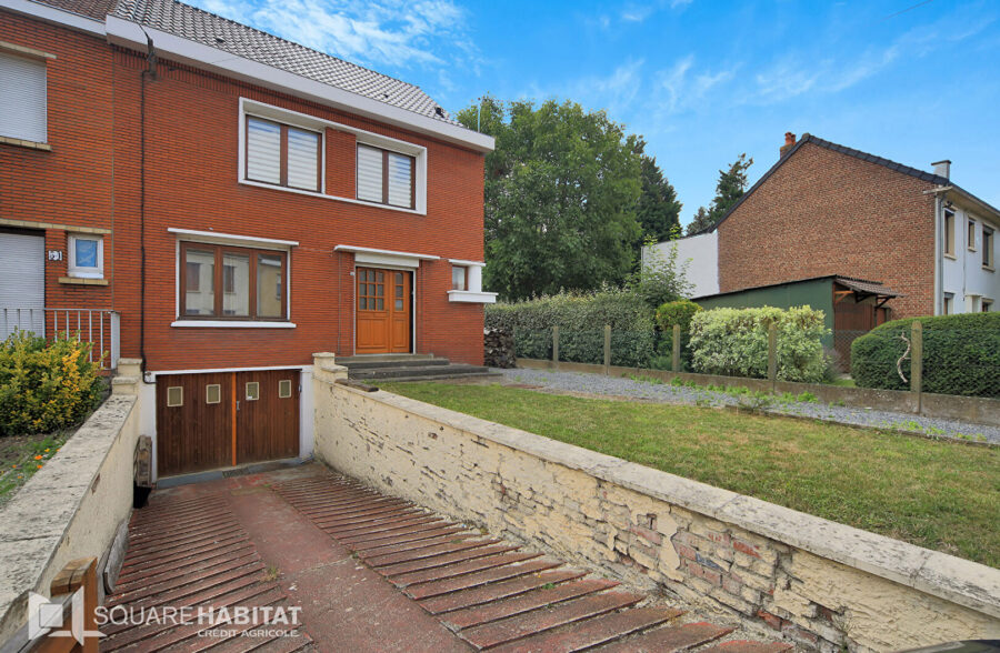 Billy Berclau – Maison semi individuelle 4 chambres  – Secteur calme