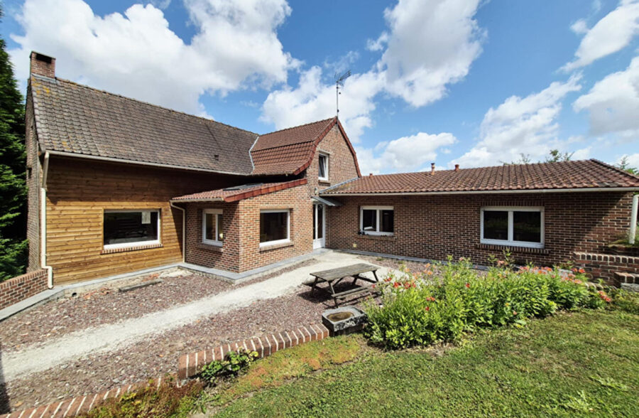Maison Individuelle Burbure 3 chambres double garage jardin