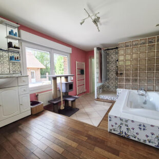 Maison Individuelle Burbure 3 chambres double garage jardin