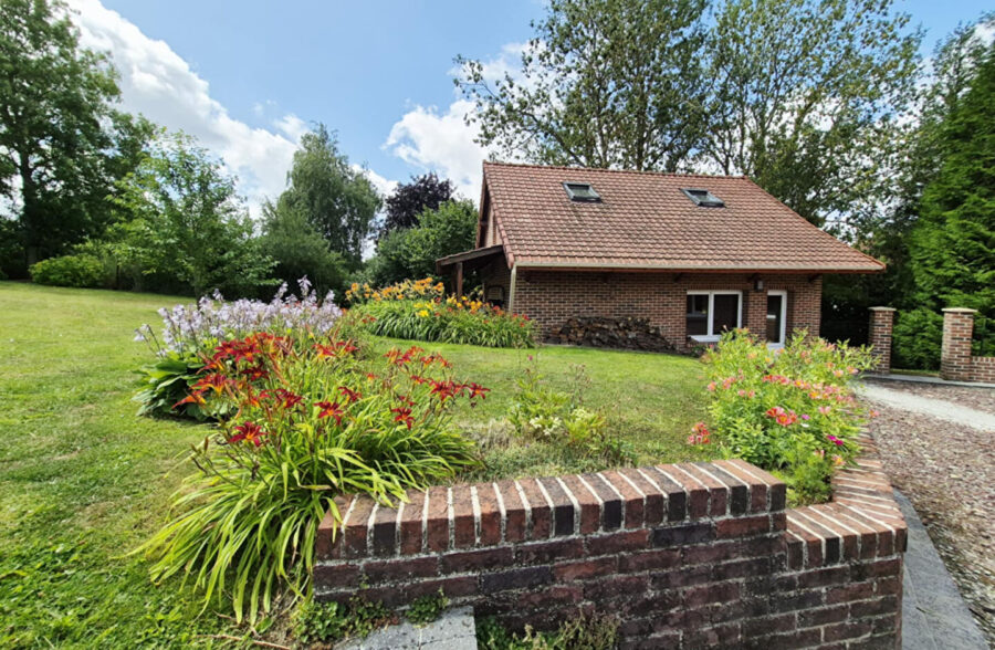 Maison Individuelle Burbure 3 chambres double garage jardin