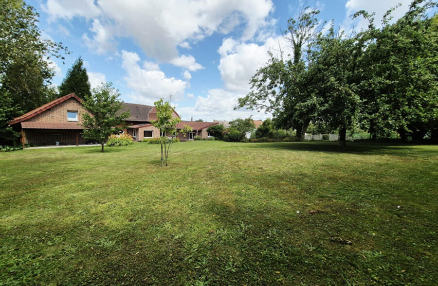 Maison Individuelle Burbure 3 chambres double garage jardin