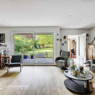 Plain pied 3chs + bureau + jardin + garage