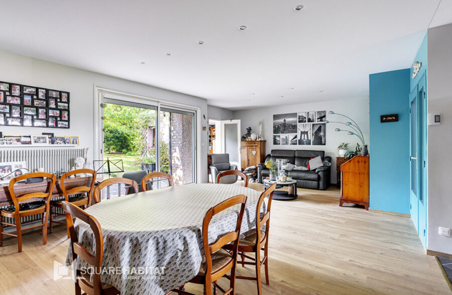 Plain pied 3chs + bureau + jardin + garage