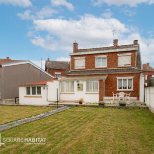 Maison individuelle en semi plain pied 3 chambres jardin garage