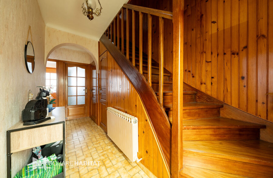 Maison individuelle en semi plain pied 3 chambres jardin garage