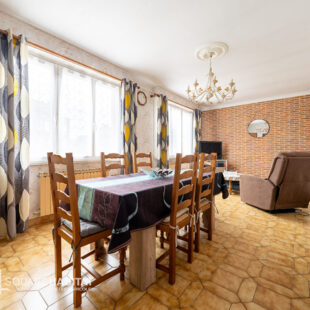 Maison individuelle en semi plain pied 3 chambres jardin garage