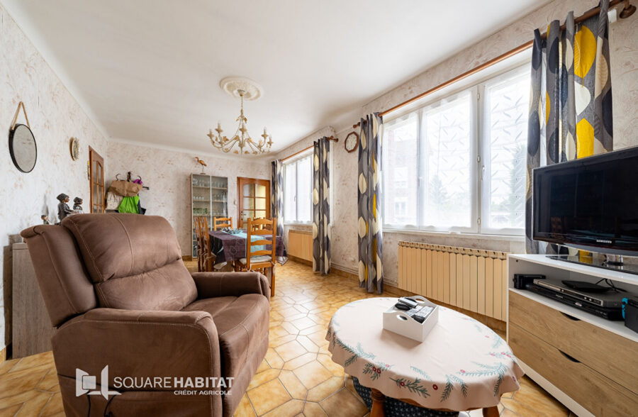 Maison individuelle en semi plain pied 3 chambres jardin garage