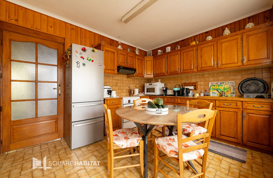 Maison individuelle en semi plain pied 3 chambres jardin garage
