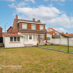 Maison individuelle en semi plain pied 3 chambres jardin garage