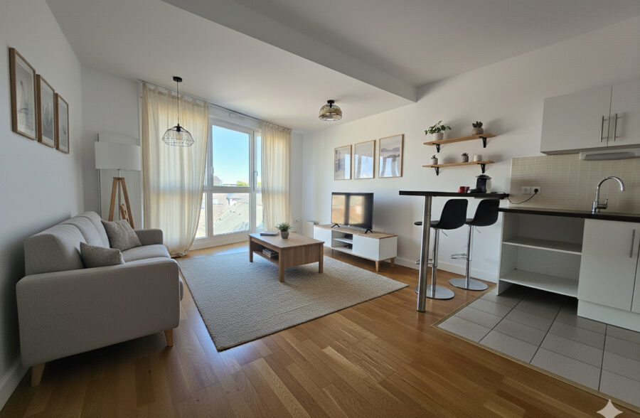 LILLE QUAI DU WAULT : SUPERBE T3 DE 60M² AVEC PARKING SOUS-SOL EN OPTION