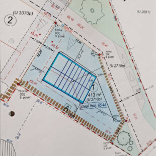 Terrain Saultain 411 m2