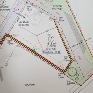 Terrain Saultain 411 m2