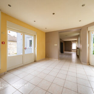 Maison individuelle en plain pied 3 chambres 115m²