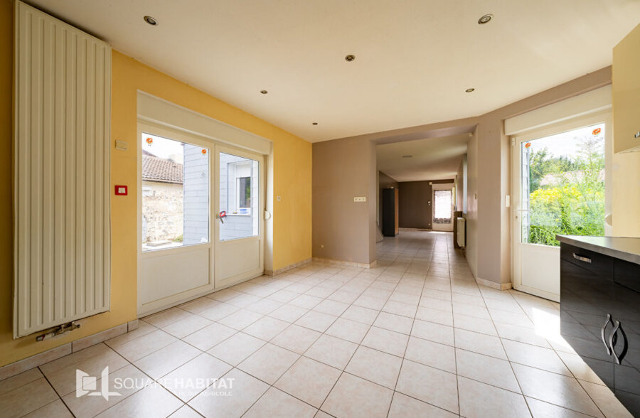 Maison individuelle en plain pied 3 chambres 115m²