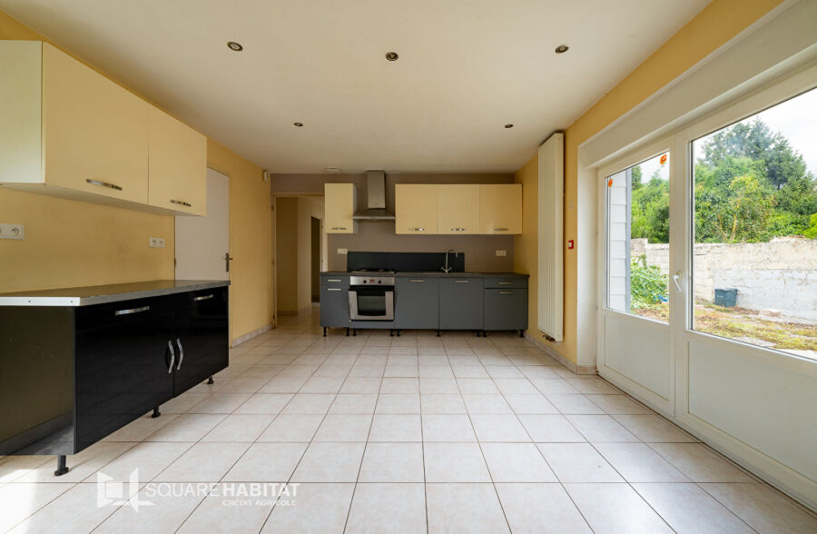 Maison individuelle en plain pied 3 chambres 115m²