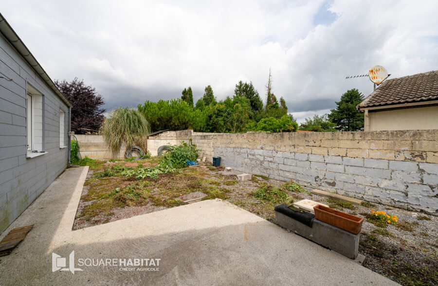 Maison individuelle en plain pied 3 chambres 115m²