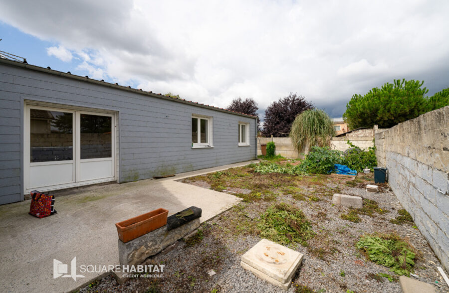 Maison individuelle en plain pied 3 chambres 115m²