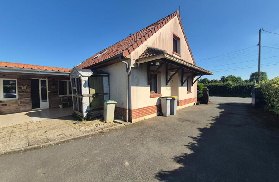 Maison située en pleine campagne de Beaumetz Les Aire