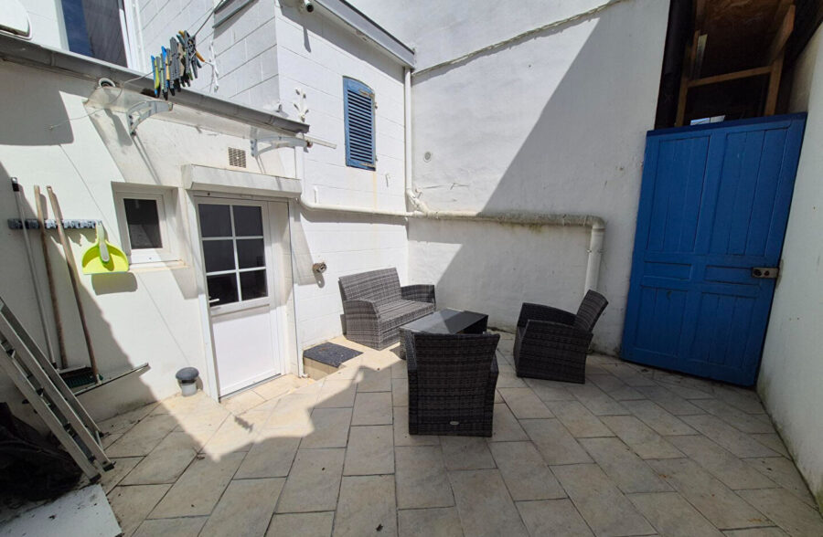 Appartement atypique avec cour à BERCK PLAGE