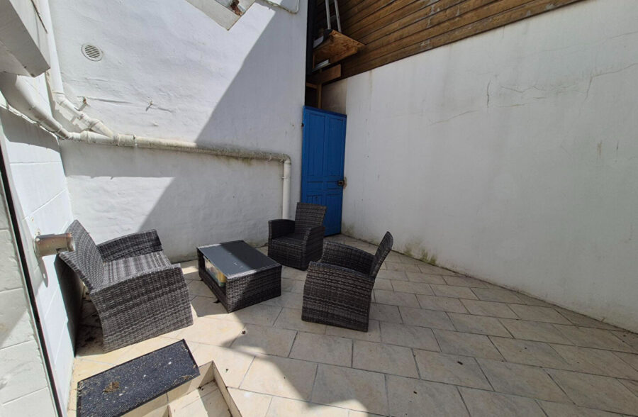 Appartement atypique avec cour à BERCK PLAGE
