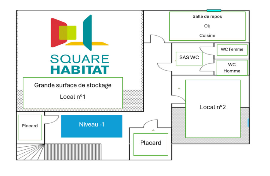 Immeuble à usage mixte .Beau potentiel 18 pièces 352.42 m2
