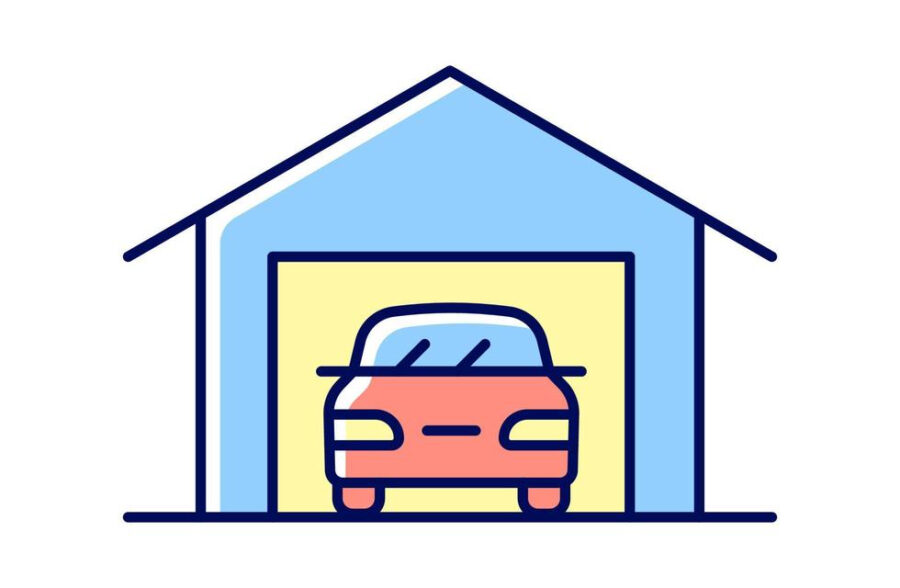 Garage en résidence sécurisée