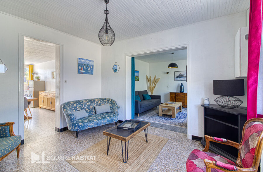 MAISON – PLAIN PIED – AMBLETEUSE – 3 CHAMBRES – JARDIN – GARAGE – DEPENDANCE