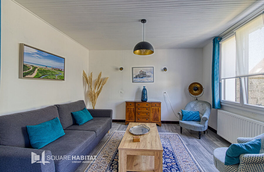 MAISON – PLAIN PIED – AMBLETEUSE – 3 CHAMBRES – JARDIN – GARAGE – DEPENDANCE