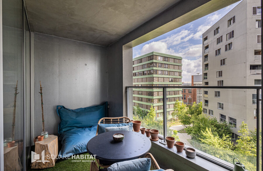 APPARTEMENT T2 + LOGGIA + PARKING – PORTE DE VALENCIENNES