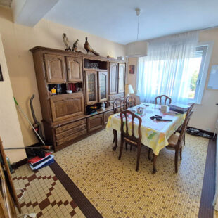 LOMME MITTERIE : maison bel-étage 80m2 possibilité 105m2 habitable, garage jardin