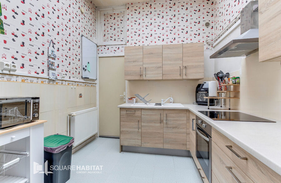 Vente Maison de ville 79 000€ FAI !!! EN EXCLUSIVITÉ – ROUBAIX  Square Habitat Crédit Agricole Roubaix
