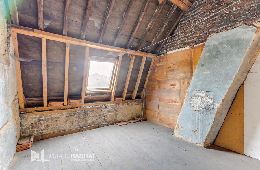 Vente Maison de ville 79 000€ FAI !!! EN EXCLUSIVITÉ – ROUBAIX  Square Habitat Crédit Agricole Roubaix