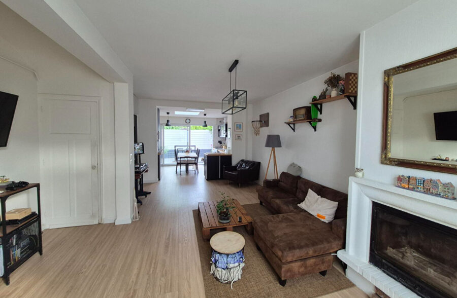 Wasquehal, maison 3 chambres, bureau et terrasse