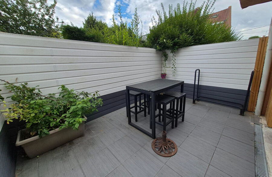 Wasquehal, maison 3 chambres, bureau et terrasse