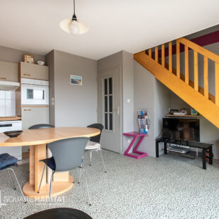Duplex coeur de ville, T2 CABINE exposé SUD avec parking !