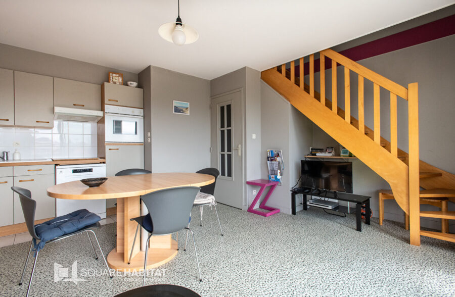 Duplex coeur de ville, T2 CABINE exposé SUD avec parking !