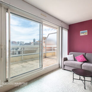 Duplex coeur de ville, T2 CABINE exposé SUD avec parking !