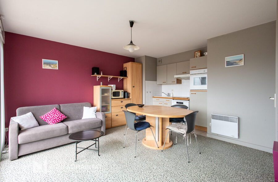 Duplex coeur de ville, T2 CABINE exposé SUD avec parking !