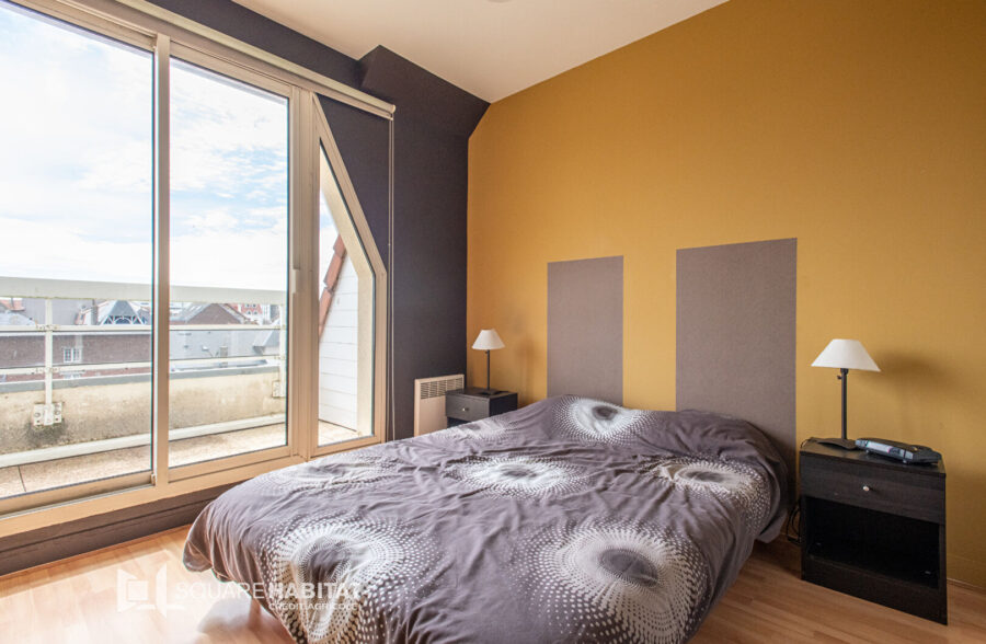 Duplex coeur de ville, T2 CABINE exposé SUD avec parking !