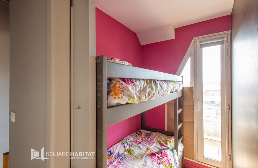 Duplex coeur de ville, T2 CABINE exposé SUD avec parking !